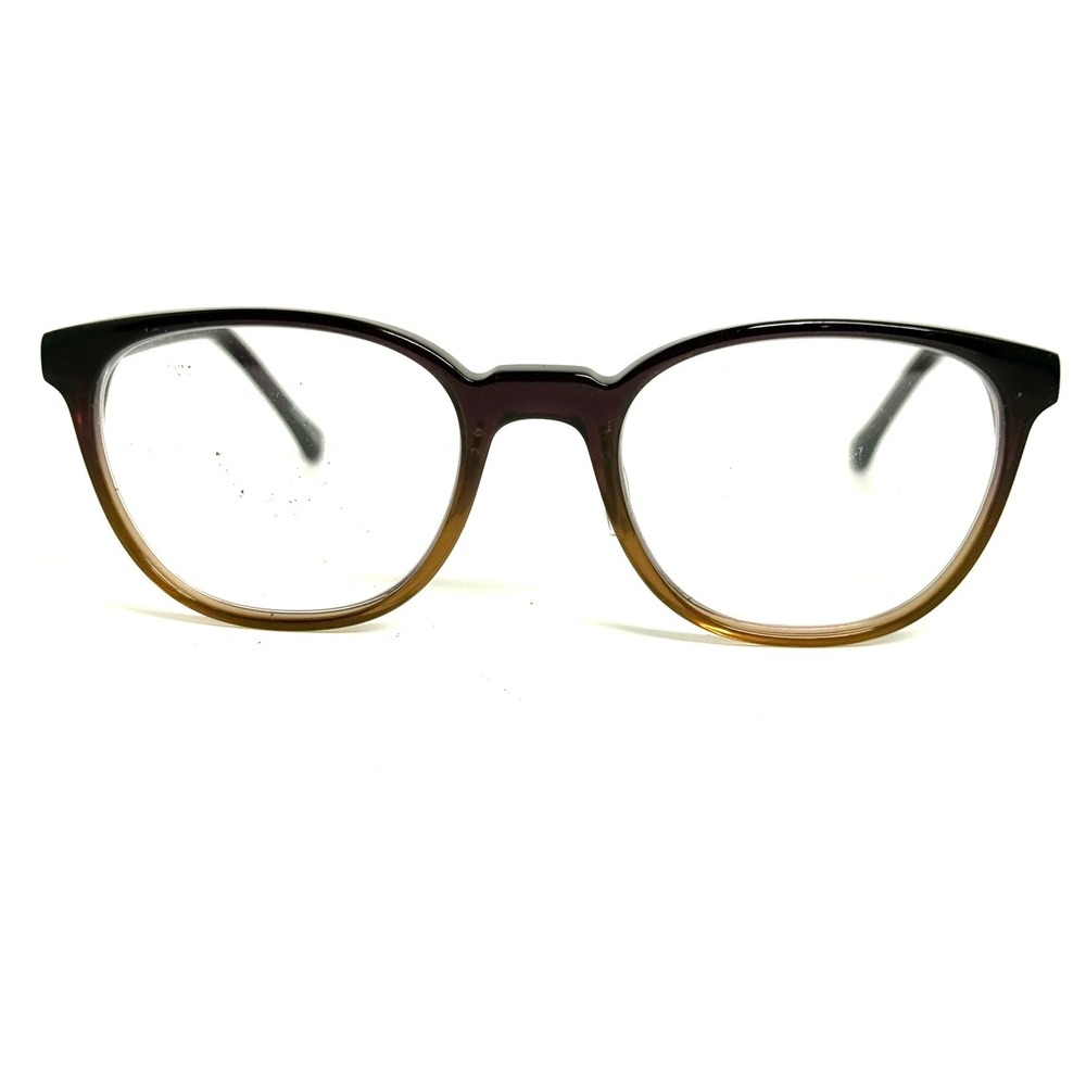 Scott Harris Europa SH-530 C1 Purple Amber Gradient Eyeglass Frames 48-19-140